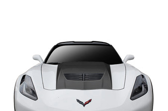 Universal Duraflex Z06 Look Hood Cowl Scoop Vent - 1 Piece