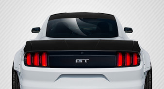2015-2019 Ford Mustang Carbon Creations Grid Rear Wing Spoiler - 3 Piece