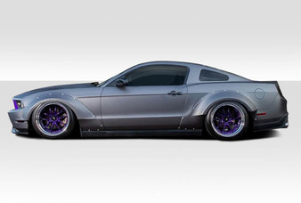 2010-2014 Ford Mustang Duraflex Circuit Wide Body Kit - 4 Piece