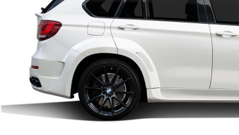 2014-2018 BMW X5 F15 Urethane AF-1 Wide Body Rear Fender Flares ( PUR-RIM ) - 4 Piece