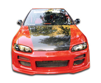 1992-1995 Honda Civic Duraflex R34 Front Bumper Cover - 1 Piece