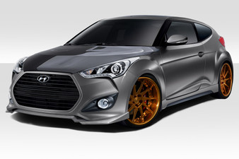 2012-2015 Hyundai Veloster Turbo Duraflex N Design Body Kit - 4 Piece