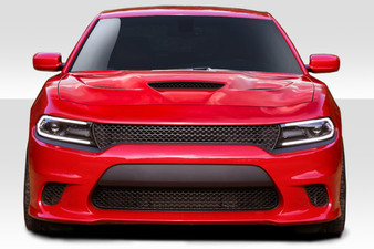 2015-2019 Dodge Charger Duraflex Hellcat Look Front Bumper - 1 Piece