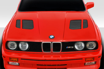 1984-1991 BMW 3 Series E30 Duraflex GTR Hood - 1 Piece