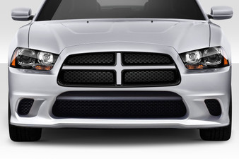 2011-2014 Dodge Charger Duraflex Hellcat Look Front Bumper - 1 Piece