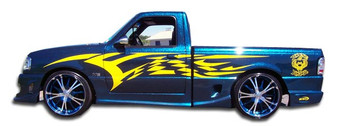 1993-1997 Ford Ranger Standard Cab Duraflex Drifter Side Skirts Rocker Panels - 4 Piece