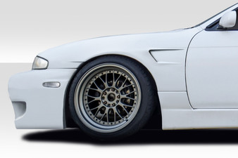 1995-1996 Nissan 240SX S14 Duraflex RBS V1 30mm Front Fenders - 2 Piece