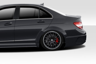 2012-2014 Mercedes C63 W204 4DR Sedan Duraflex Black Series Look Rear Fenders - 4 Piece