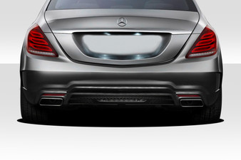 2014-2019 Mercedes S Class W222 Duraflex W-1 Rear Bumper - 1 Piece