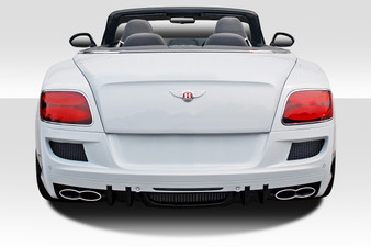 2011-2016 Bentley Continental GT Duraflex Eros Version 1 Rear Bumper - 1 Piece