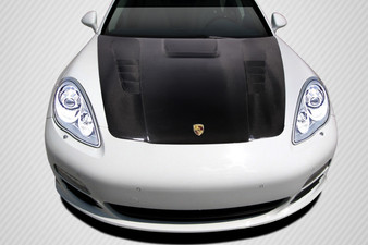 2010-2015 Porsche Panamera Carbon Creations DriTech Eros Version 2 Hood - 1 Piece