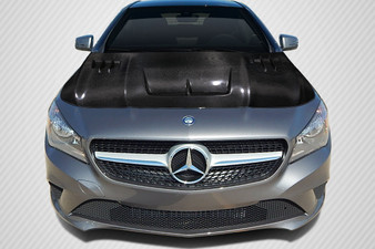 2014-2016 Mercedes CLA Class Carbon Creations DriTech Eros Version 1 Hood - 1 Piece