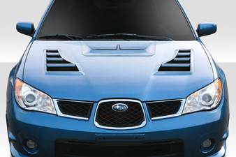 2006-2007 Subaru Impreza WRX STI Duraflex TS-1 Hood - 1 Piece