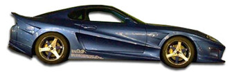 1993-1998 Toyota Supra Duraflex Conclusion Wide Body Door Caps - 2 Piece