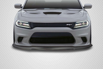 2015-2019 Dodge Charger SRT / Hellcat Carbon Creations DriTech Sonic Front Spliiter - 1 Piece