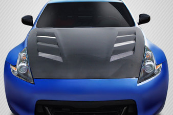 2009-2019 Nissan 370Z Z34 Carbon Creations AMS Hood - 1 Piece