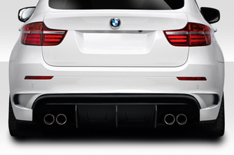 2008-2014 BMW X6M E71 E72 Duraflex AK-M Rear Diffuser - 1 Piece