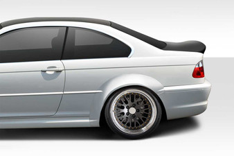 1999-2005 BMW 3 Series E46 2DR M3 Look Rear Fender Flares - 2 Piece