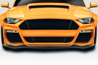 2018-2019 Ford Mustang Duraflex Grid Front Lip Under Spoiler - 1 Piece