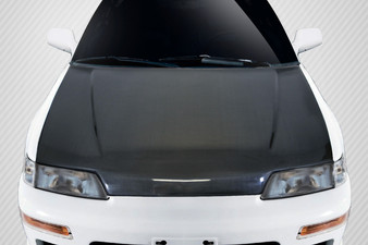 1988-1991 Honda Civic HB CR-X Carbon Creations SiR Look Style Hood - 1 Piece