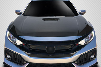 2016-2019 Honda Civic Carbon Creations Type R Look Hood - 2 Piece