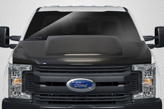 2017-2018 Ford Super Duty F250 F350 F450 Carbon Creations Cowl Hood - 1 piece