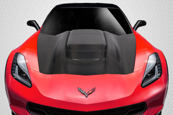 2014-2019 Chevrolet Corvette C7 Carbon Creations ZR1 Look Hood -1 Piece