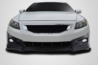 2008-2012 Honda Accord 2DR Carbon Creations HFP V2 Look Front Lip Under Spoiler Air Dam - 1 Piece