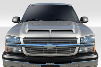 2002-2006 Chevrolet Avalanche (w/o cladding) 2003-2005 Silverado Duraflex GT500 Hood - 1 Piece