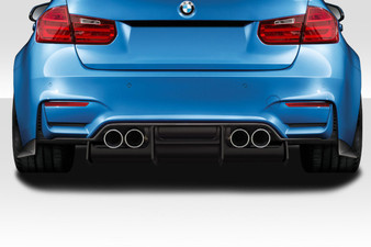 2014-2019 BMW M3 F80 2014-2020 M4 F82 F83 Duraflex Plasma Rear Diffuser - 4 Piece