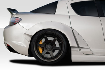 2009-2011 Mazda RX-8 Duraflex RBS Rear Fender Flares - 4 Piece