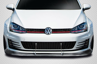 2015-2019 Volkswagen Golf / GTI Carbon Creations TKO RBS Front Lip Under Spoiler - 1 Piece