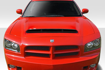 2006-2010 Dodge Charger Duraflex Demon Look Hood - 1 Piece