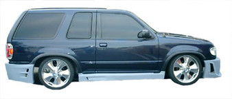 1995-2000 Ford Explorer 2DR Duraflex Platinum Side Skirts Rocker Panels - 2 Piece (S)