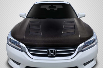 2013-2015 Honda Accord 4DR Carbon Creations AMS Hood - 1 Piece