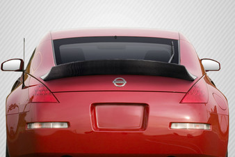 2003-2008 Nissan 350Z Z33 2DR Carbon Creations V Speed Rear Wing Spoiler - 1 Piece
