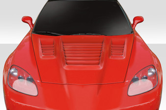 2005-2013 Chevrolet Corvette C6 Duraflex World Challenge Look Hood - 1 Piece