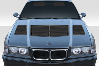 1992-1998 BMW M3 E36 2DR Convertible Duraflex GT1 Hood Vents - 3 Piece