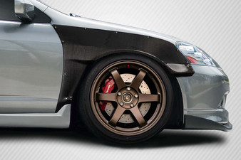 2002-2006 Acura RSX Carbon Creations A1 Front Fender Flares - 4 Piece