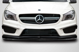 2014-2015 Mercedes CLA Class C117 CLA45 Carbon Creations R Spec Front Lip Under Spoiler - 1 Piece