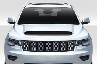 2011-2021 Jeep Grand Cherokee Duraflex Demon Look Hood - 1 Piece