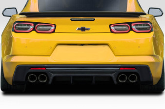 2016-2020 Chevrolet Camaro Duraflex Shark Rear Diffuser - 1 Piece ( Quad exhaust version)