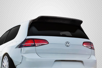 2015-2022 Volkswagen Golf / GTI Carbon Creations TKO RBS Roof Wing Spoiler - 1 Piece