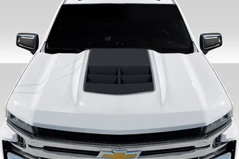 2019-2023 Chevrolet Silverado 1500 Duraflex ZL1 Look Hood - 1 Piece