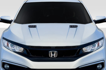 2016-2021 Honda Civic Duraflex Broman Hood - 1 Piece
