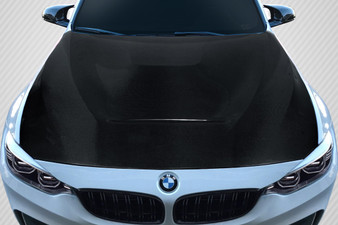 2014-2018 BMW M3 F80 / 2014-2020 M4 F82 F83 Carbon Creations GTS Look Hood - 1 Piece