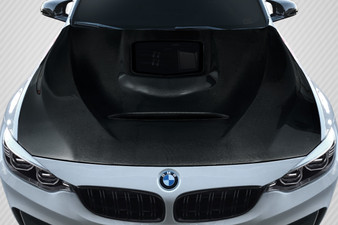 2014-2018 BMW M3 F80 / 2014-2020 M4 F82 F83 Carbon Creations Window Hood - 1 Piece