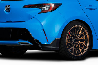 2019-2023 Toyota Corolla Hatchback Duraflex Ryo Rear Lip Add On Spoilers - 2 Pieces