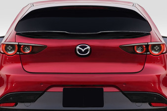 2019-2023 Mazda 3 Corke Duraflex Corke Rear Mid Wing Spoiler - 1 Piece