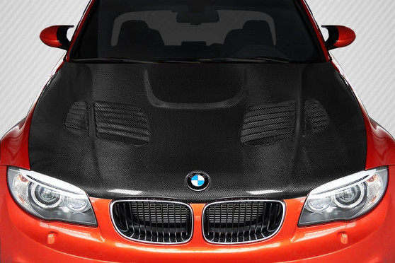 2008-2013 BMW 1 Series M Coupe E82 E88 Carbon Creations GTR Hood - 1 Piece